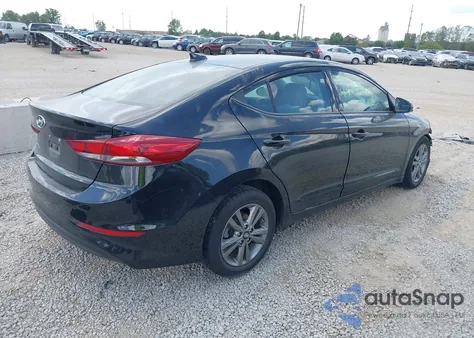 2018 Hyundai Elantra Sel из США, поврежденный, VIN 5NPD84LF1JH259733
